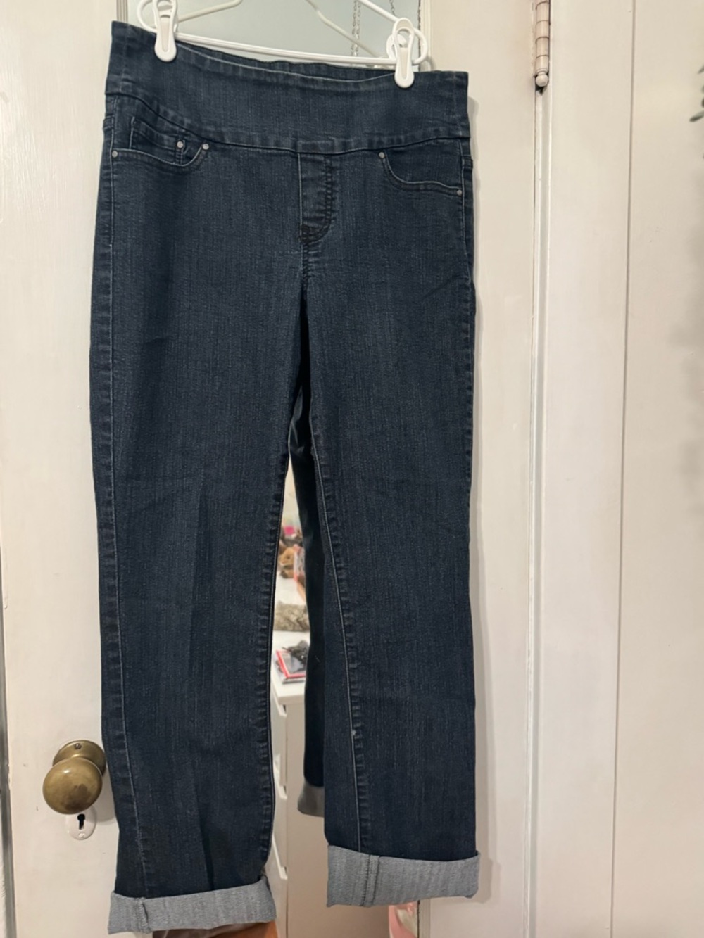 JAG JEANS High Rise Straight Leg Pull on Jeans Size 8